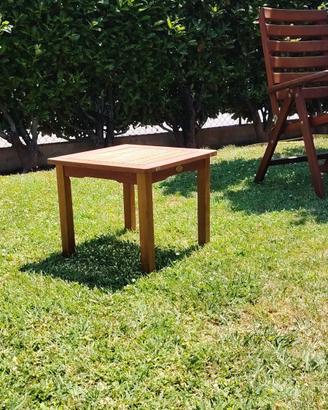 Tavolino da giardino  in legno