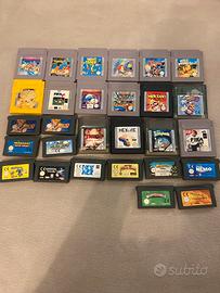 Giochi game boy e game boy color