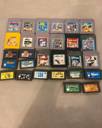 Giochi game boy e game boy color