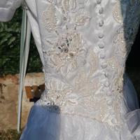 Abito sposa stile regina d'Inghilterra taglia s