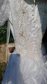 Abito sposa stile regina d'Inghilterra taglia s