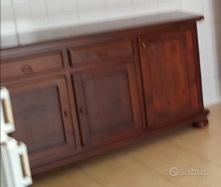 madia in legno massiccio 