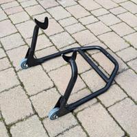 Cavalletto pista con ruote Pit Bike e Mini GP