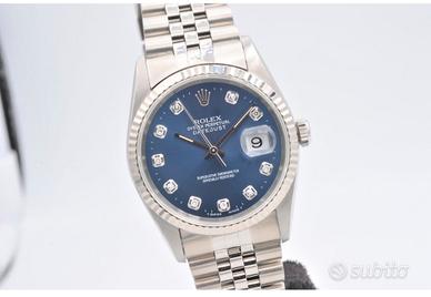 Rolex Blue diamonds full set