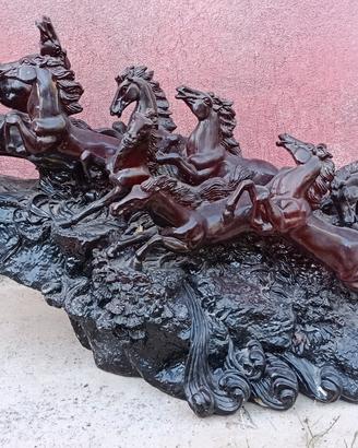 SCULTURA 9 CAVALLI 