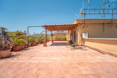 Pressi P.zza Sperlinga Attico 2 vani con terrazzo