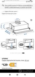 Cappa da incasso Ikea 