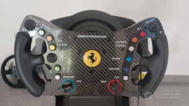 thrustmaster t300 2 corone pedaliera e sostegno 