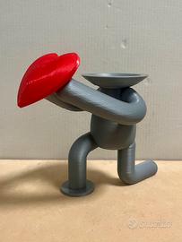 supporto per Alexa Echo Dot 4 e 5 con cuore heart