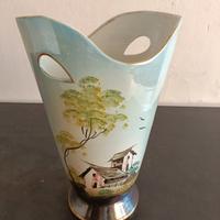 vaso ceramica con natura