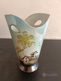 vaso ceramica con natura