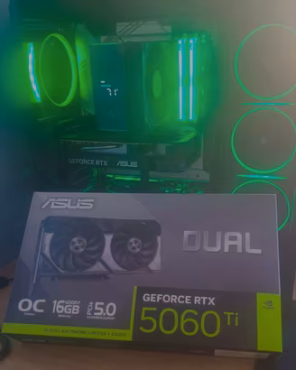 Asus RTX 5060 Ti 16gb dual OC