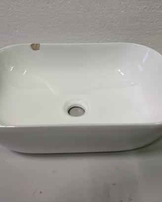 Lavabo in ceramica da appoggio