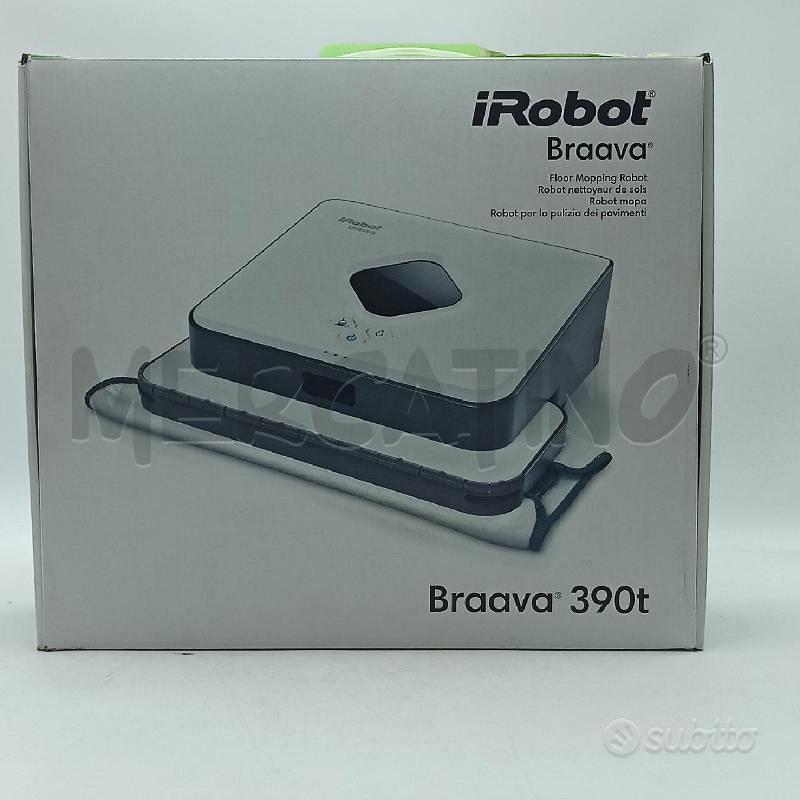 IROBOT - Robot Lavapavimenti Vacuum Braava 390T Colore Bianco / Nero -  ePrice