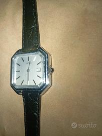 orologio da polso vintage Lanco con cassa ottagona