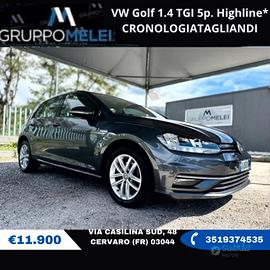 VW Golf 1.4 TGI 5p. Highline*CRONOLOGIATAGLIANDI