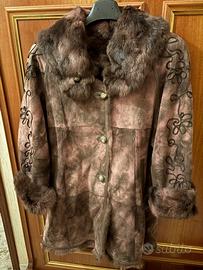 Montone shearling taglia 42 da donna