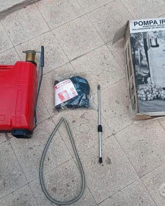 POMPA IRRORATRICE A ZAINO 16 LITRI NUOVA