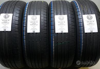 4 GOMME 225 60 18 DUNLOP A70968