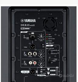 coppia casse attive Yamaha dxr15mk2