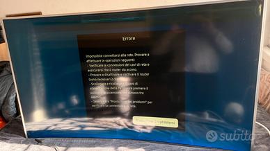 Smart tv Samsung 65 police schermo rotto