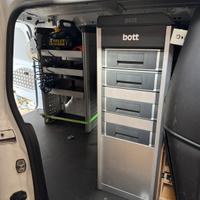 Scaffali BOTT alluminio furgone Berlingo doblo