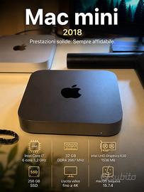Apple Mac mini 2018 Intel Core i7 32GB RAM