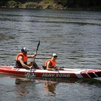 canoa professionale due posti alta pressione 