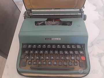 macchina da scrivere olivetti lettera 32