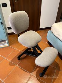 Sedia ergonomica con schienale regolabile - Cinius