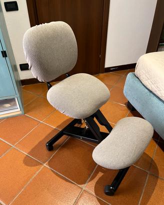 Sedia ergonomica con schienale regolabile - Cinius