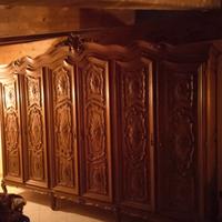 Camera da letto vintage