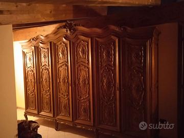 Camera da letto vintage