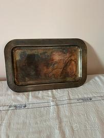 Vassoio Italian Silverplate Made in Italy