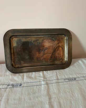 Vassoio Italian Silverplate Made in Italy