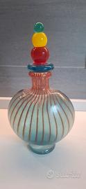 vaso Kosta Boda art glass decanter