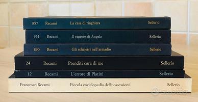 Lotto libri Francesco Recami