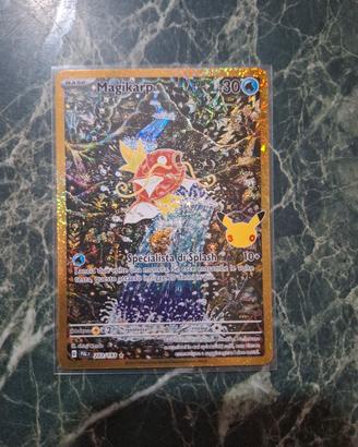 carta pokemon magikarp 30 anniversario