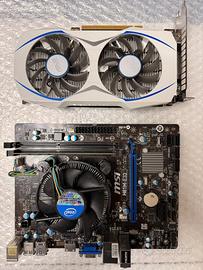GTX 950 2GB White + S.M. MSI H81M + i3 + 4GB RAM