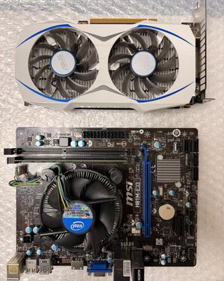 GTX 950 2GB White + S.M. MSI H81M + i3 + 4GB RAM
