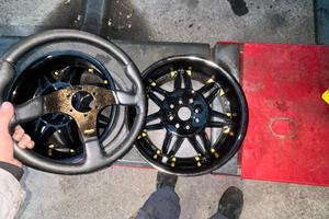 Preparazione e verniciatura cerchi