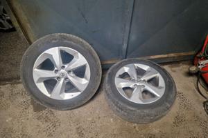 CERCHI IN LEGA X NISSAN QASHQAI-ORIG+GOMME 215/R17