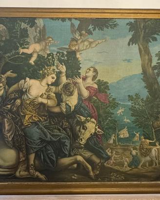 TRATTABILE Quadro Ratto di Europa di Veronese