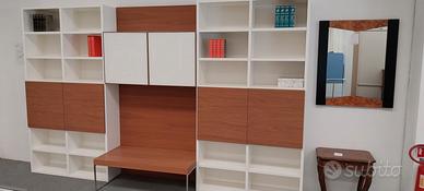 Libreria/soggiorno JESSE, nuova, noce.