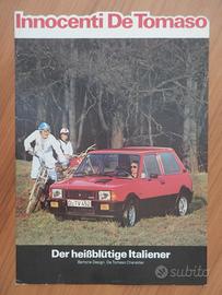 Innocenti De Tomaso - depliant originale - 01/1979