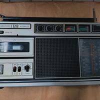 Radio e mangiacassette Grunding vintage