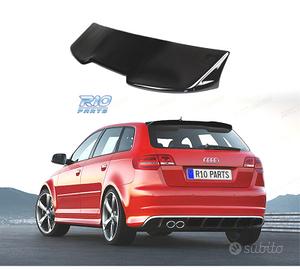 SPOILER AUDI A3 8PA SPORTBACK 03-12 LOOK RS3 NERO 