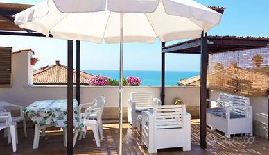 Attico in villa sul mare a 2 passi dalla spiaggia