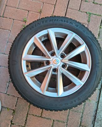 Cerchi 16" + gomme Megane IV