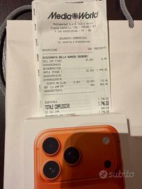 Iphone 17 pro max NUOVO CON KASKO E FURTO
